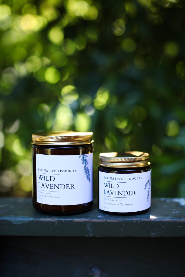 Wild Lavender Soy Candle: Small 120ml