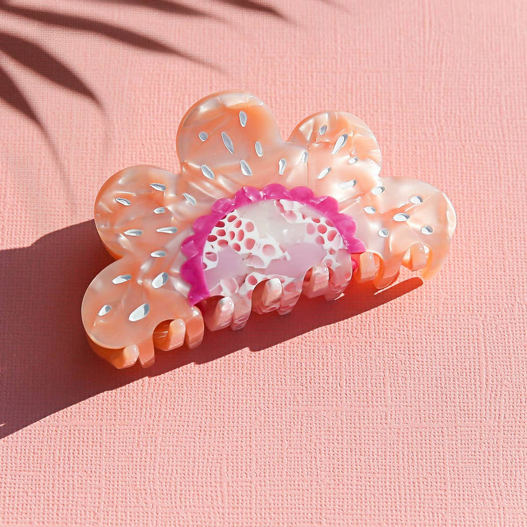 Pink Flower Claw