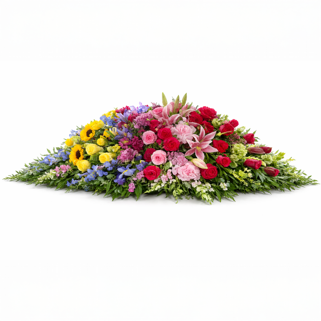 Heavenly Garden Casket Spray