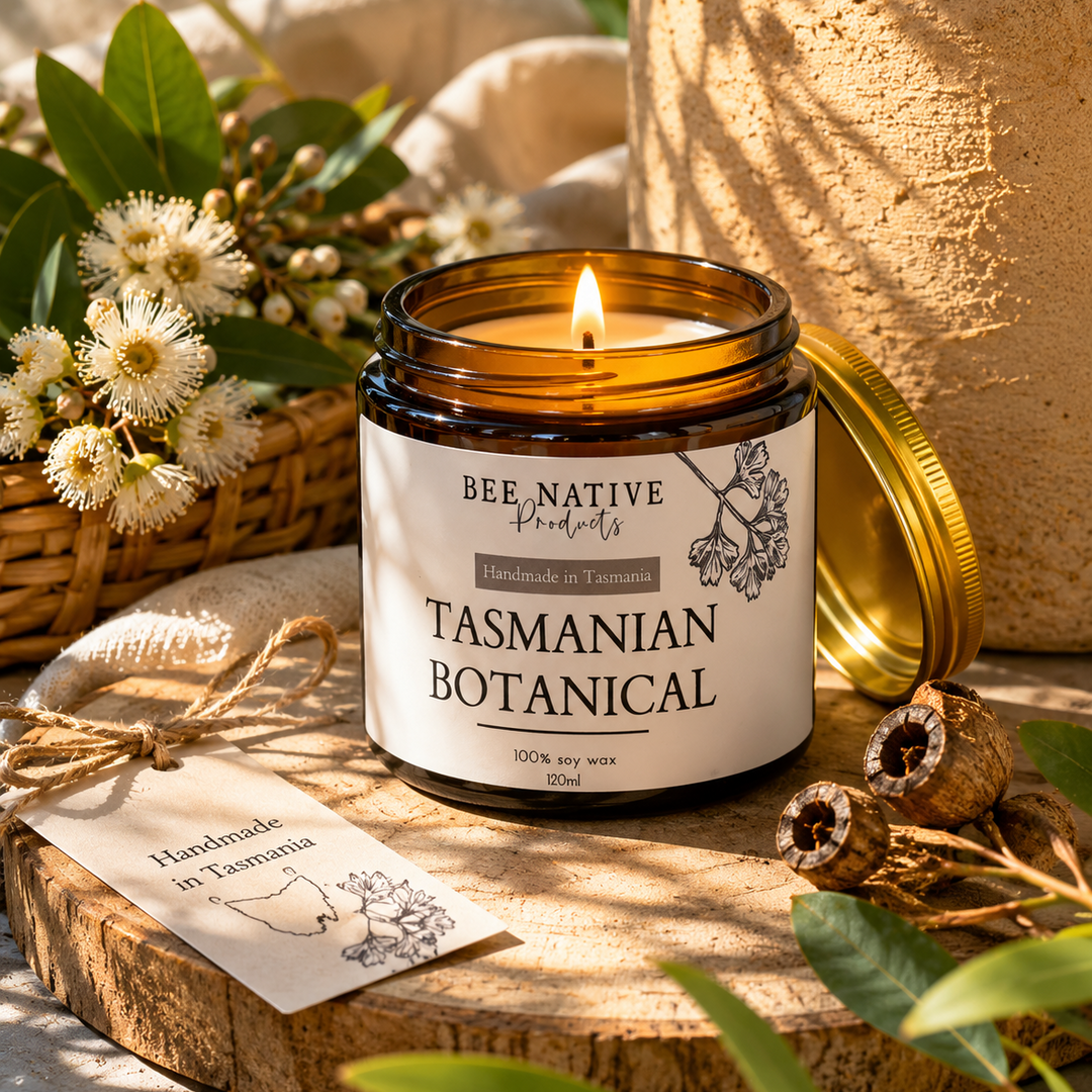 Tasmanian Botanical Soy Candle | Natural Soy Wax | The Flori Shoppe