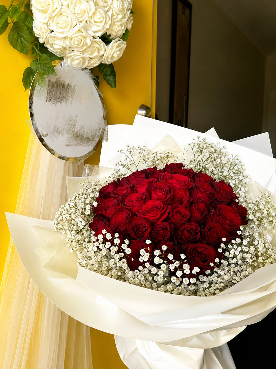 Forever Yes – 36 Red Roses Bouquet