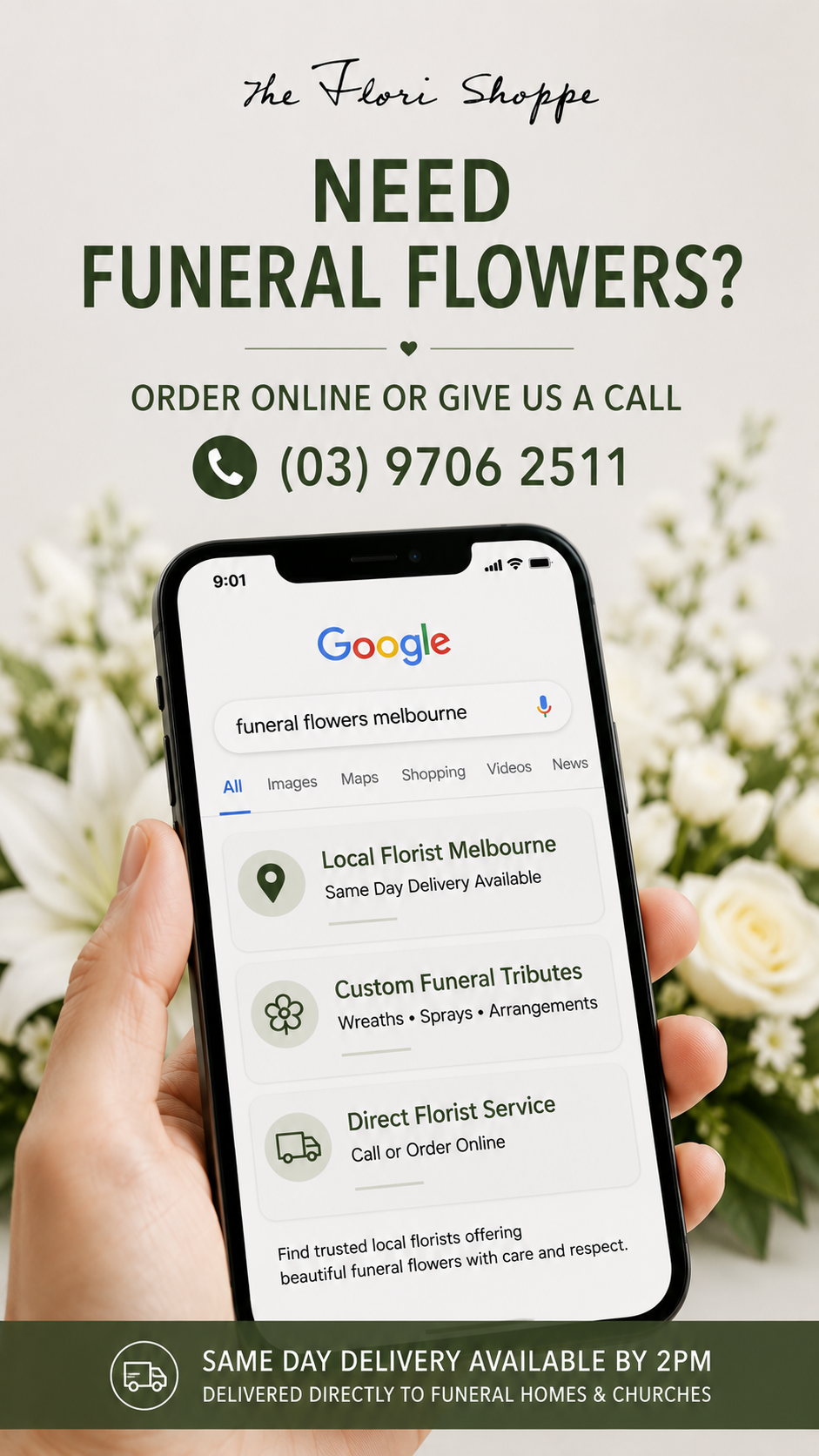 order onliine or give us a call 