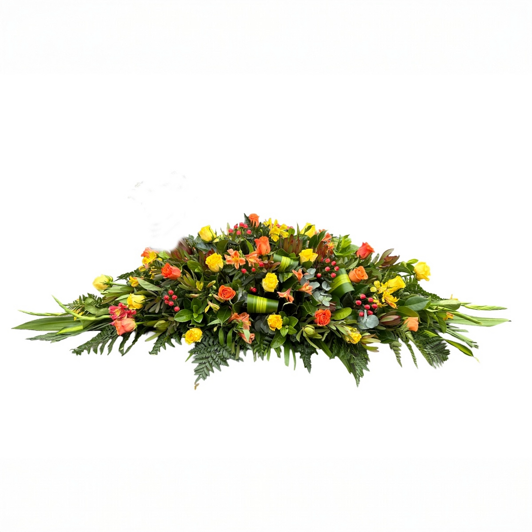 Sunshine Memories Double End Casket Spray