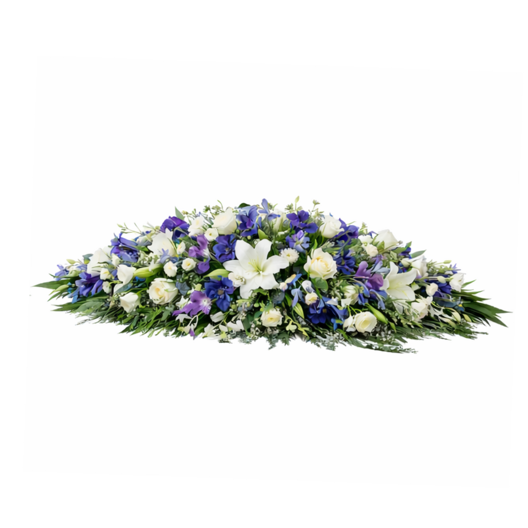peaceful garden spray Peaceful Garden Casket Spray
